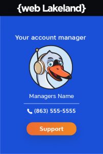 Web Lakeland dedicated manager