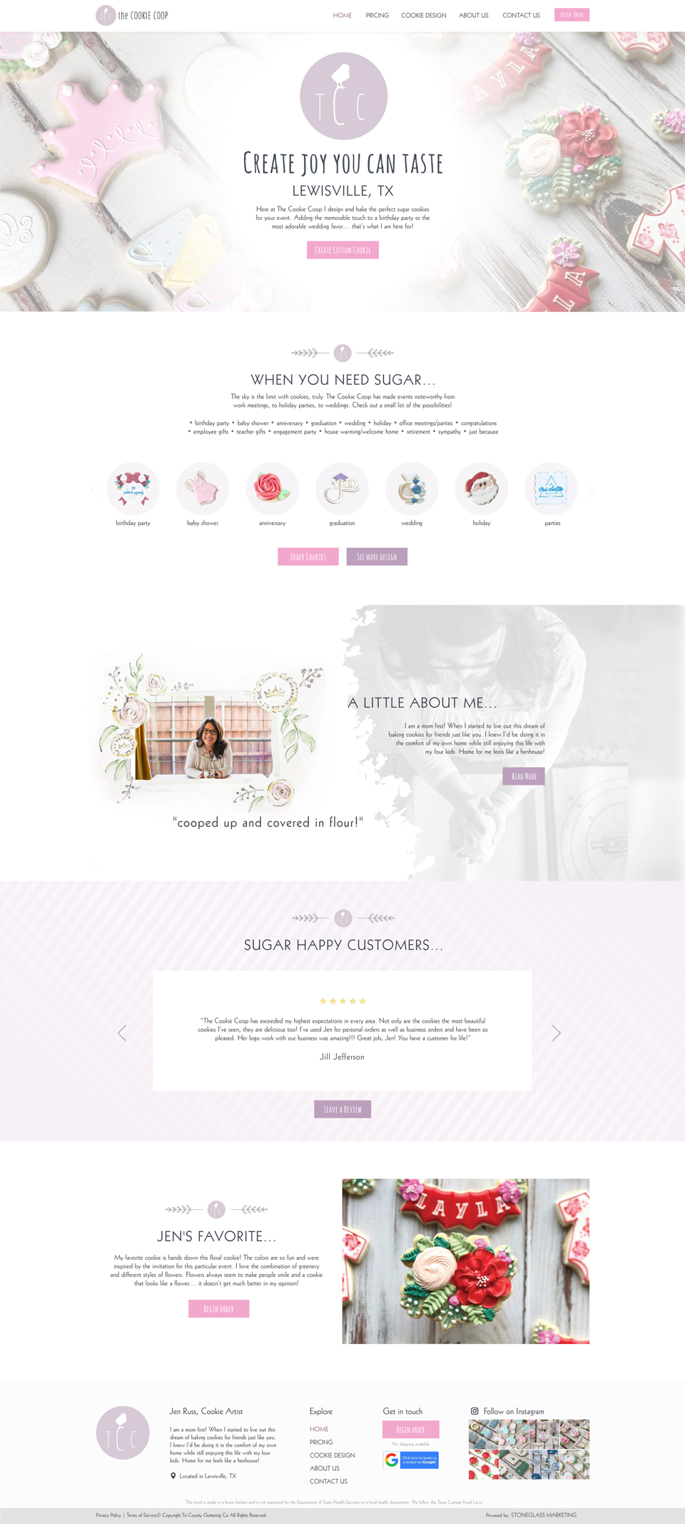 Website design portfolio